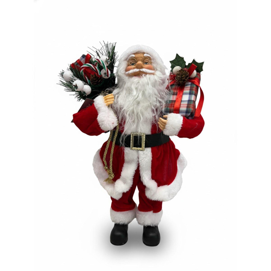 Figura de Papá Noel de Pie 40 cm Alparamis