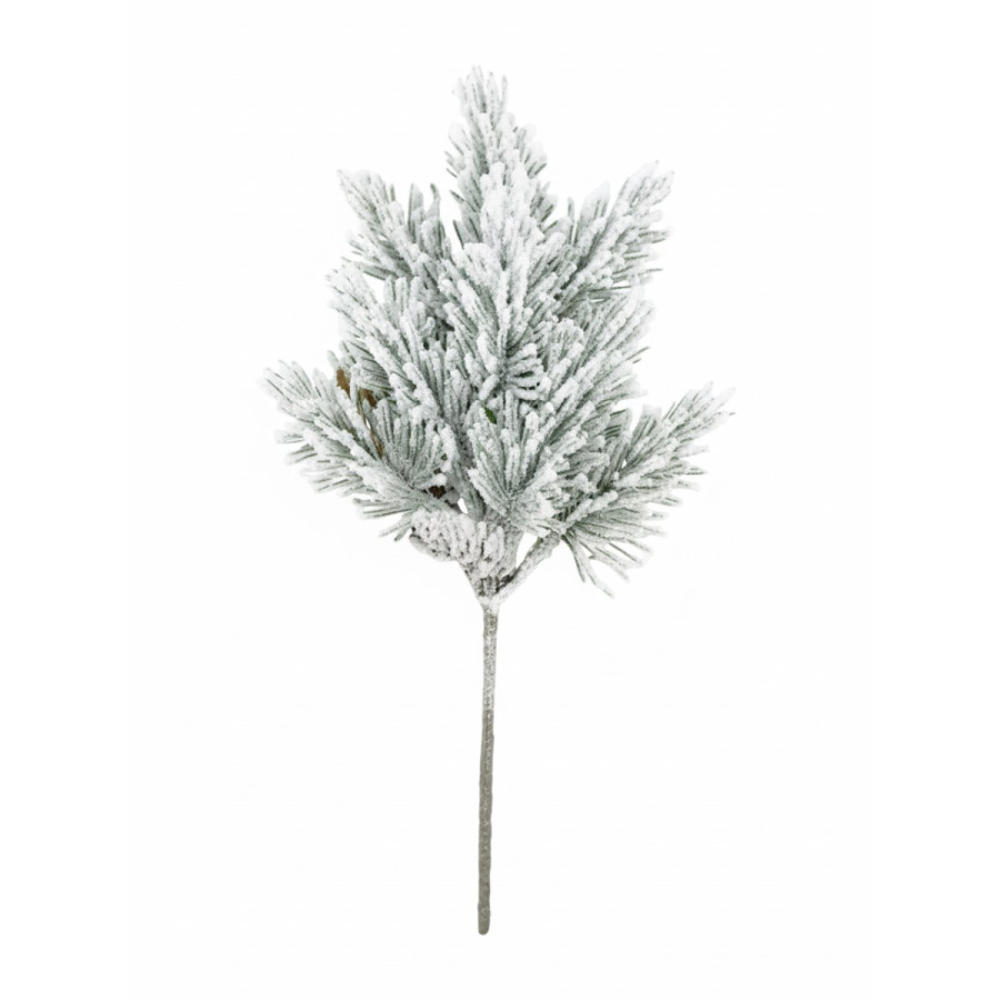 Rama de Pino Nevada 35 cm Alparamis
