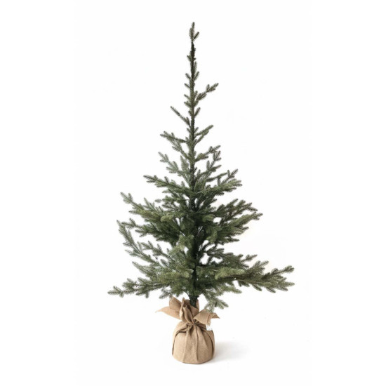 Árbol de Navidad con Base de Yute 180 cm Alparamis