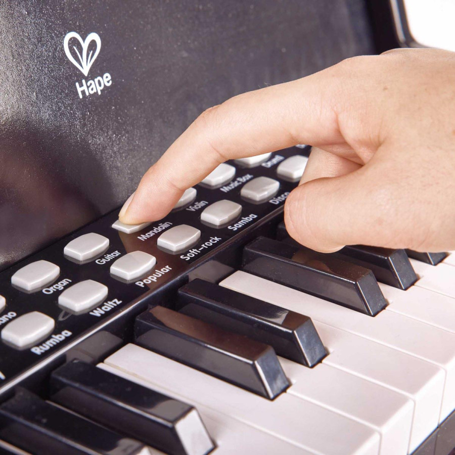 Piano con Taburete Aprende con Luces Hape