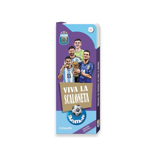 Libro Abremente Fútbol Viva la Scaloneta