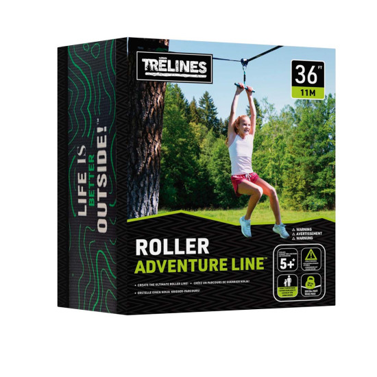 Tirolesa 11 m Roller Adventure Treline Hape
