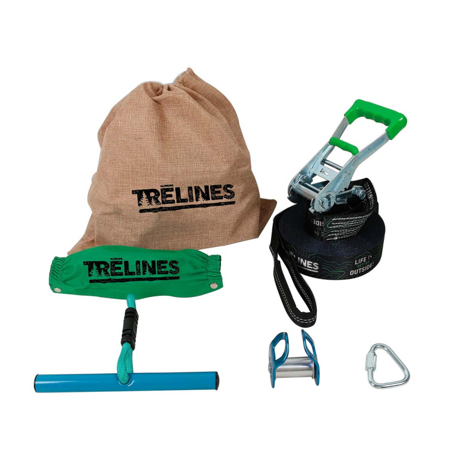 Tirolesa 11 m Roller Adventure Treline Hape