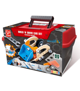 Set de Construcción de Auto 37 Piezas Junior Inventor Hape