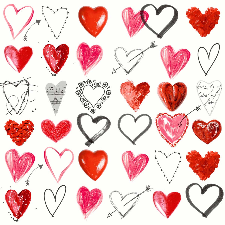 Servilletas 33 x 33 cm Cupids Arrow