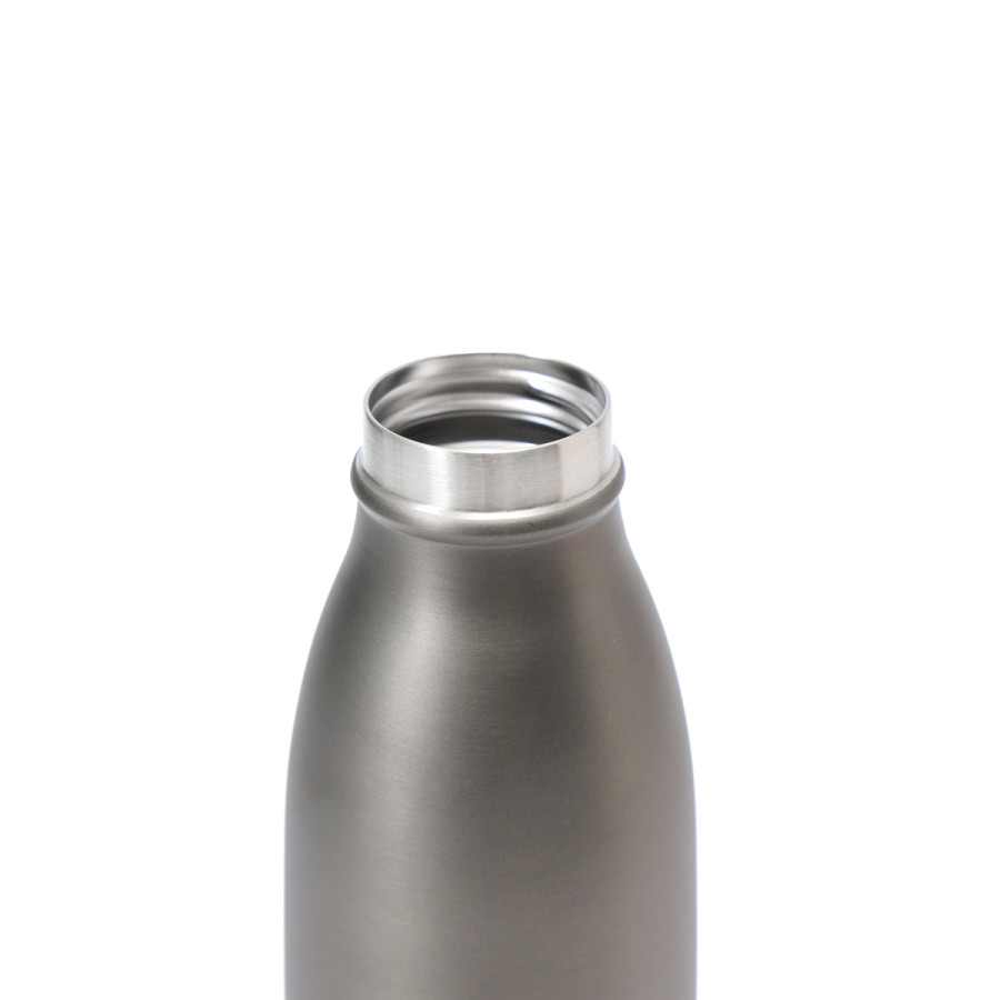 Botella Térmica 500 ml con Tapa a Rosca Thermos Gris