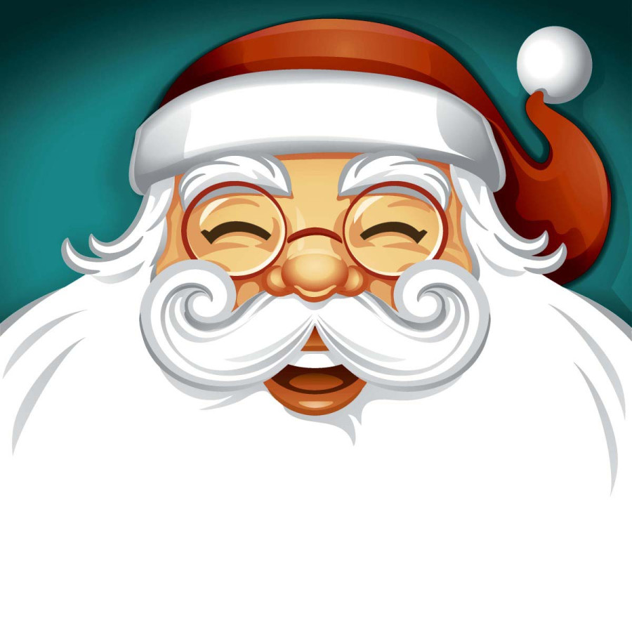 Servilletas 33 x 33 cm Happy Claus Xmas