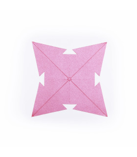 Estrella para Armar 28 cm Roja