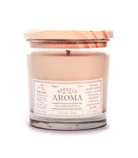 Vela de Soja Aromática 250 g Línea Clásica Jengibre Espacio Aroma