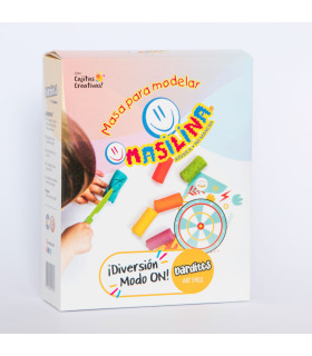 Cajita Creativa de Juego Dardos Masilina