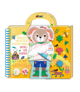 Kit de Pinturas al Agua Mágicas Animals Avenir