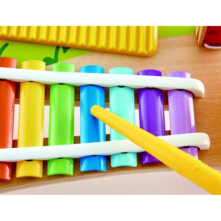 Estación Musical 5 en 1 Hape Instrumentos de Juguete