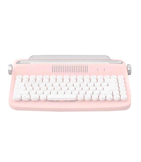 Teclado Vintage Bluetooth Pink Ibicraft