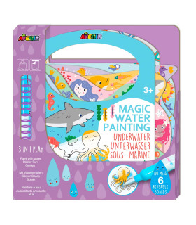 Kit de Pinturas al Agua Mágicas Underwater Avenir