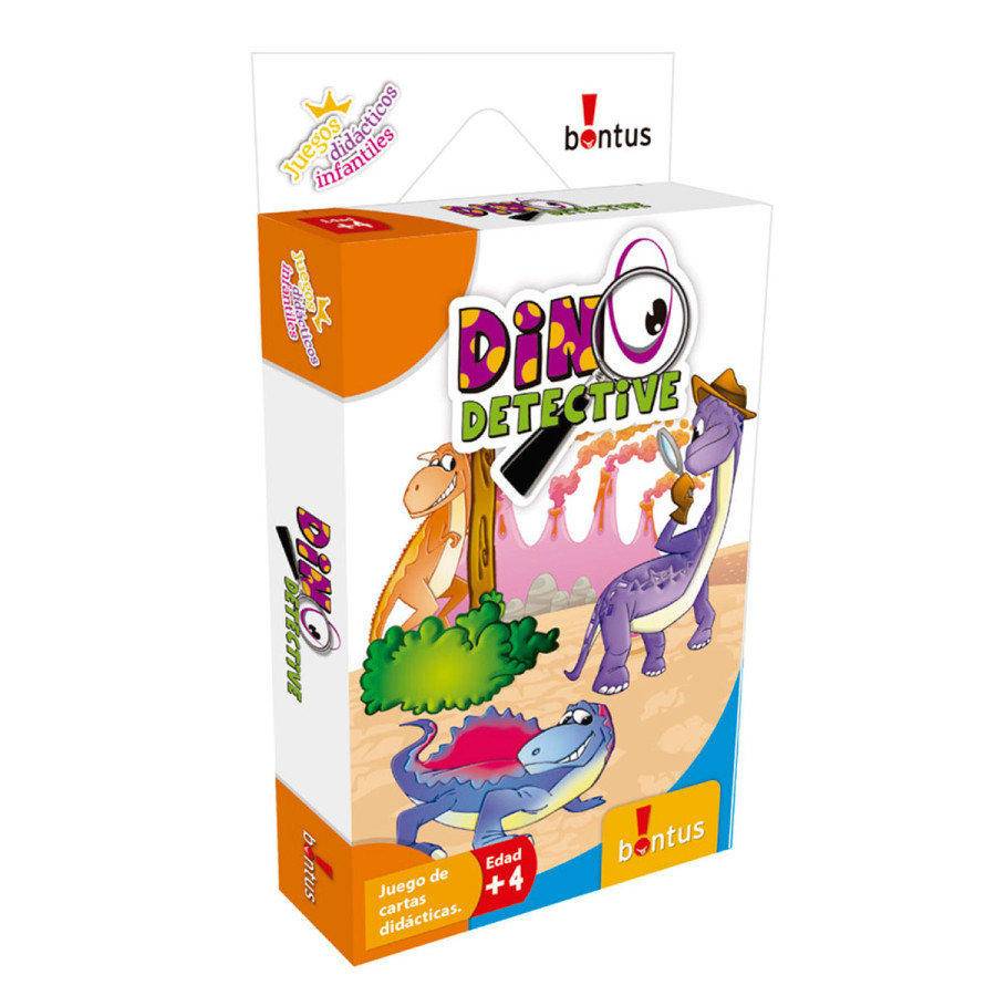 Juego Didáctico de Cartas Dino Detective
