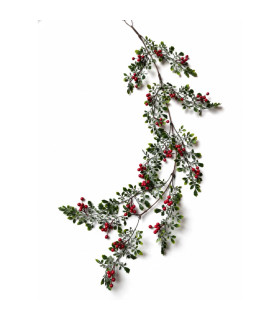 Rama de Garland con Bayas Rojas 150 cm Alparamis LA5099-1