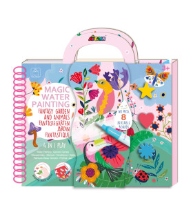 Kit de Pinturas al Agua Mágicas Fantasy Garden Avenir