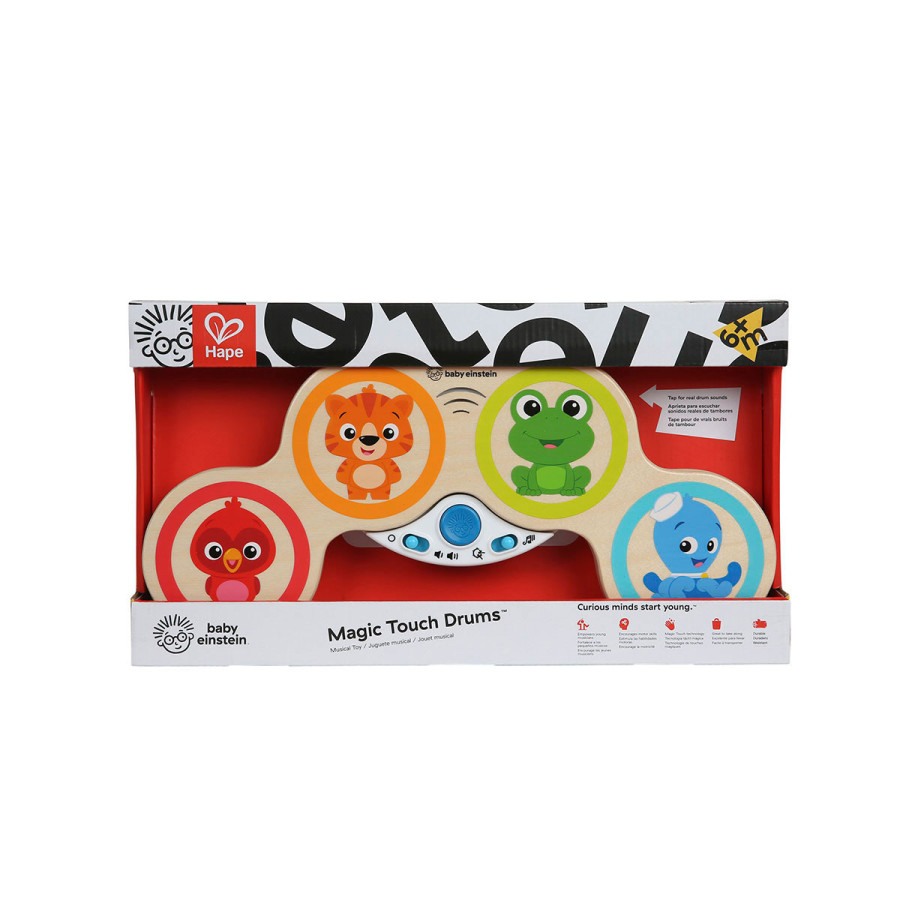 Tambores Magic Touch Hape Instrumento de Juguete