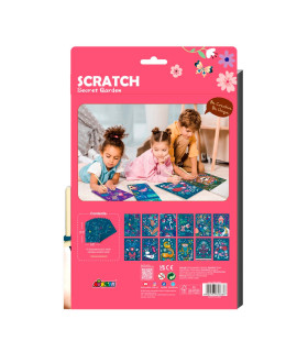 Scratch Book A5 Secret Garden Avenir
