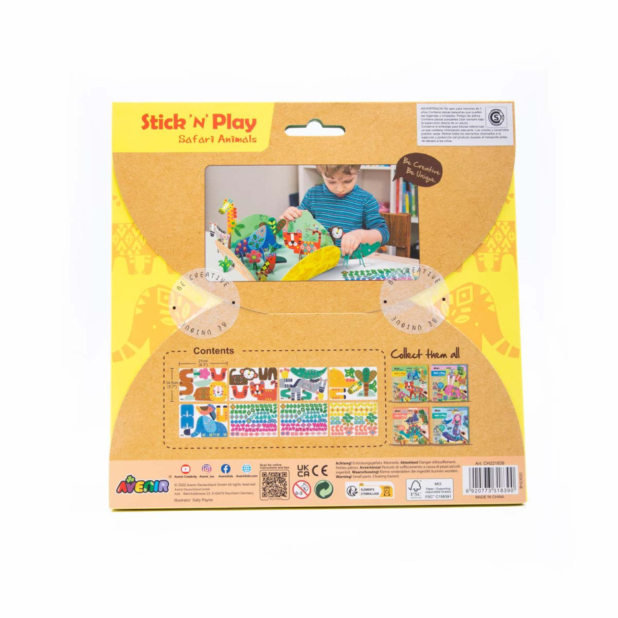 Stick and Play Safari Animals Avenir