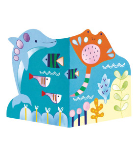 Kit de Acuarelas y Origami Under the Sea Avenir