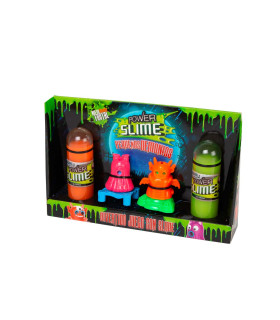 Juego Power Slime Fluo Pequeños Demonios x 2 240 g