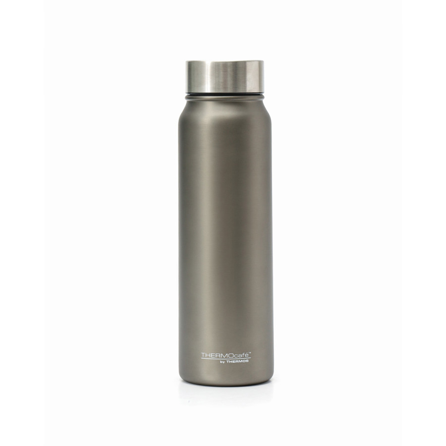 Botella Térmica 750 ml con Tapa Pulsador Thermos Gris