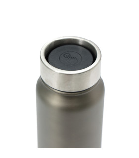 Botella Térmica 750 ml con Tapa Pulsador Thermos Gris