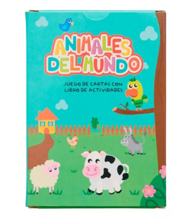 Cartas Didácticas Animales Del Mundo Barco De Papel