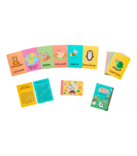 Cartas Didácticas Animales Del Mundo Barco De Papel