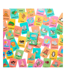 Cartas Didácticas Animales Del Mundo Barco De Papel