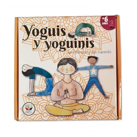 Juego De Mesa Yoguis Y Yoguinis Yoga Barco De Papel