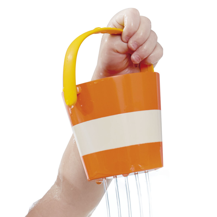 Juego de Baldes Alegres Hape Juguete para el Baño