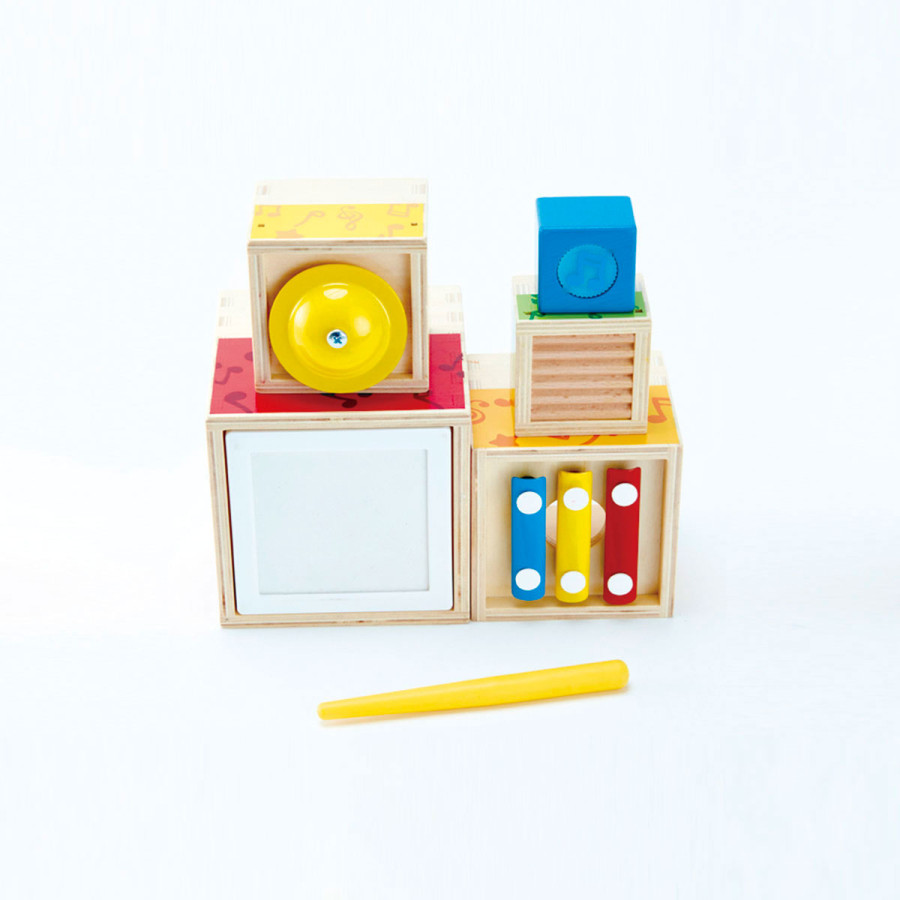Set de Música Apilable Hape Instrumentos de Juguete