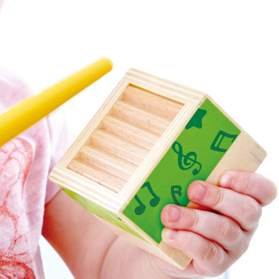 Set de Música Apilable Hape Instrumentos de Juguete