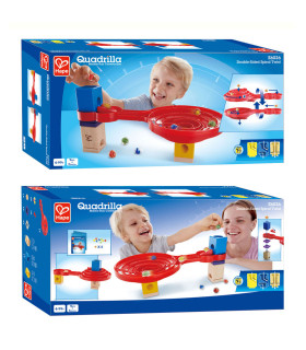 Laberinto de Bolitas Quadrilla Giro en Espiral de Doble Cara Hape