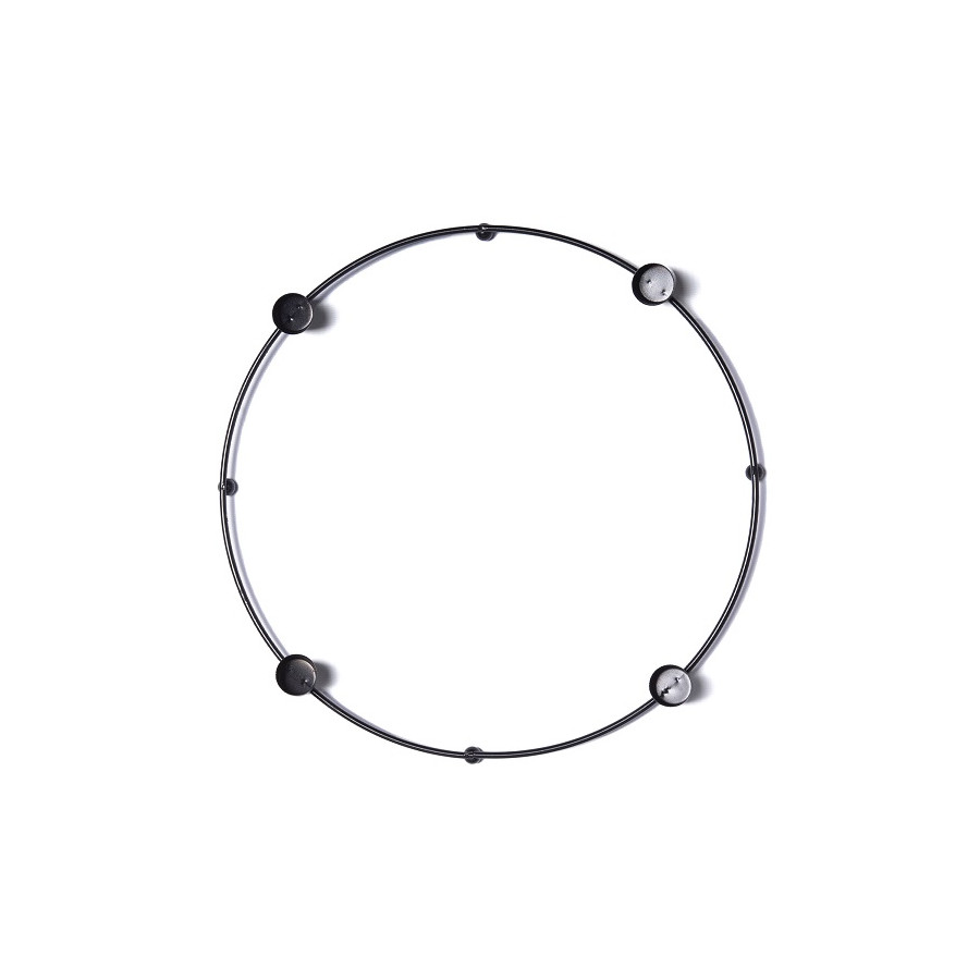 Portavelas Metalico 30 cm