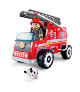 Equipo de Rescate de Bomberos de Juguete Hape