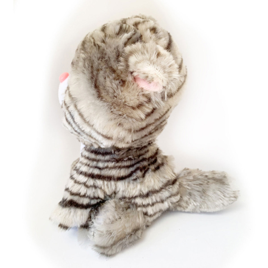 Peluche Térmico Gatito Gris Fur Buddies