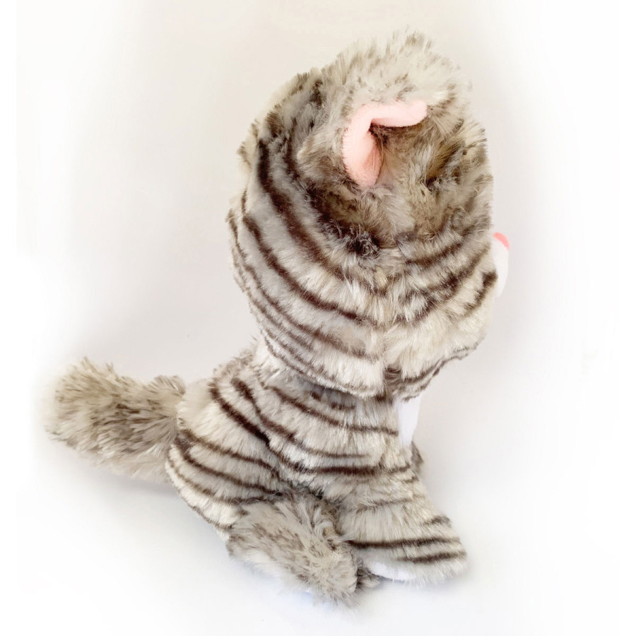 Peluche Térmico Gatito Gris Fur Buddies