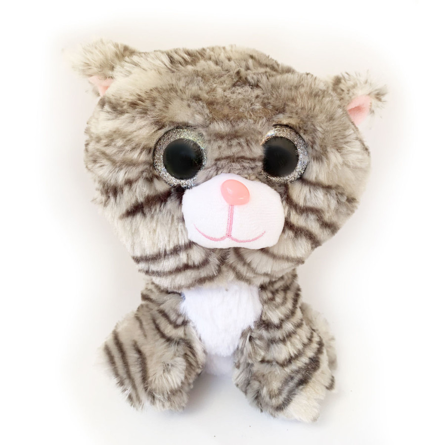 Peluche Térmico Gatito Gris Fur Buddies