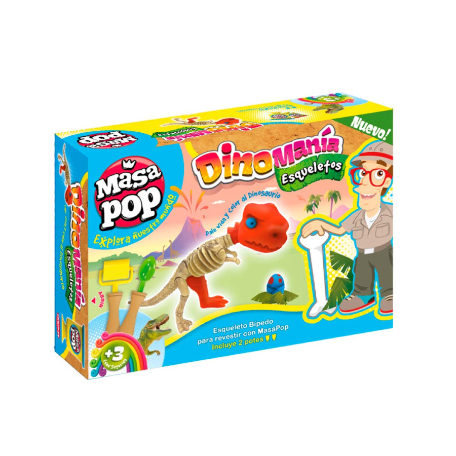 Set Esqueleto Masa Pop Dinomanía
