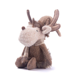 Adorno de Reno con Bufanda 40 cm Alparamis