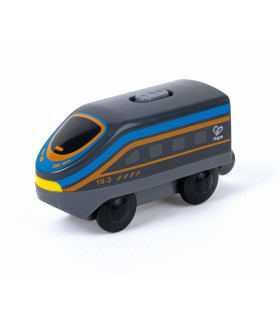 Locomotora de Juguete Negra a Batería Hape