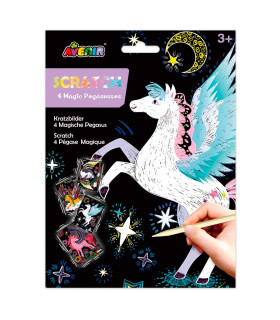 Scratch Art 4 Pegasus Mágicos Avenir