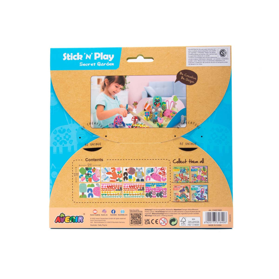 Stick and Play Secret Garden Avenir