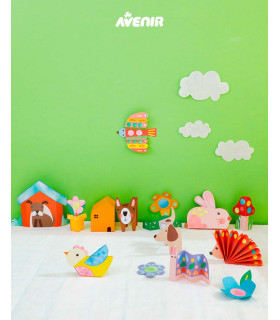 Kit de Acuarelas y Origami Garden Avenir