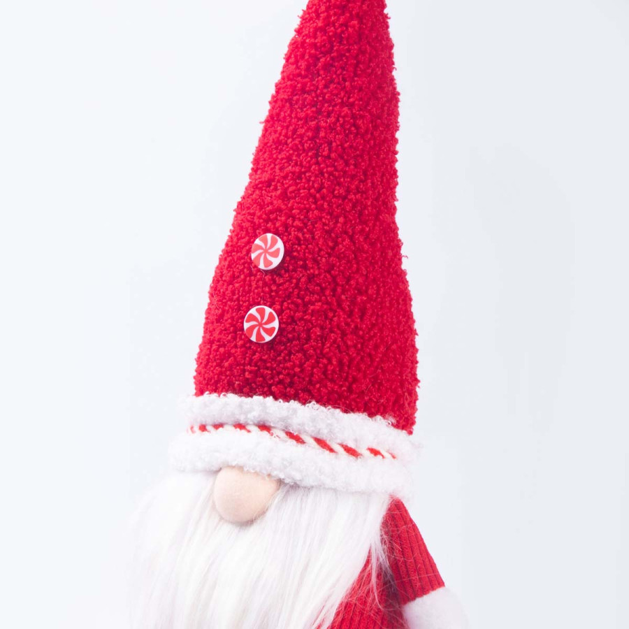 Adorno de Duende con Piernas Largas y Luz LED 48 cm Alparamis