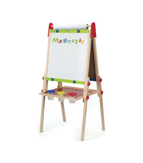 Pizarra Atril de Dibujo para Chicos con Rollo de Papel Hape