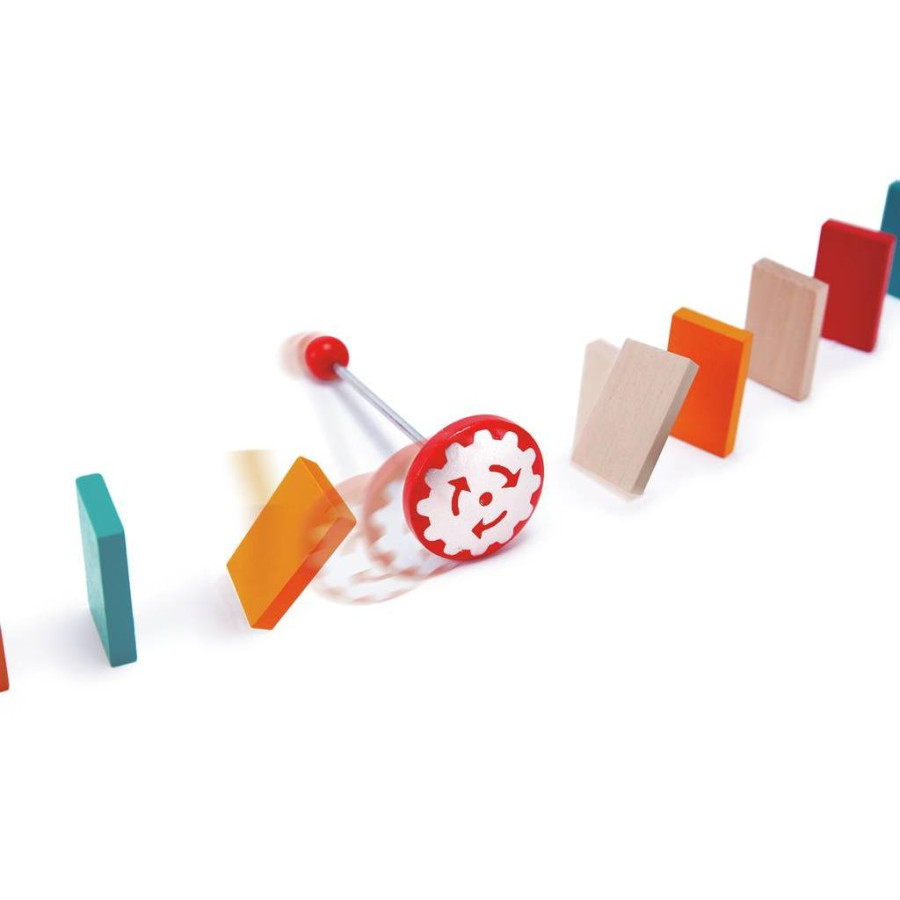 Juego de Dominó de Madera Martillo Poderoso Hape